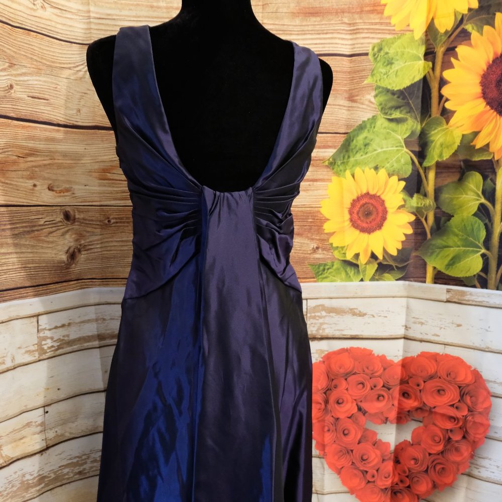 Vera Wang maids dress in midnight blue size 6